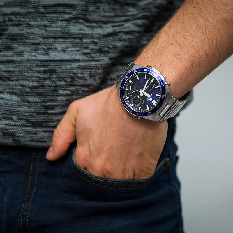 Casio Edifice EFV-C110D-2AV Blue Dial Men's Watch
